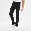 Jean stretch coupe slim denim noir homme