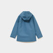 Coupe-vent imperm&eacute;able &agrave; capuche bleu canard gar&ccedil;on