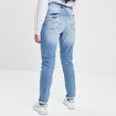 Jeans mom taille haute denim double stone femme