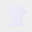 T-shirt manches courtes coton Stitch blanc fille