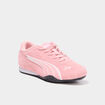 Tennis basses cuir Puma Catch SD rose poudr&eacute;e fille