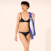 Bas de maillot de bain noir femme
