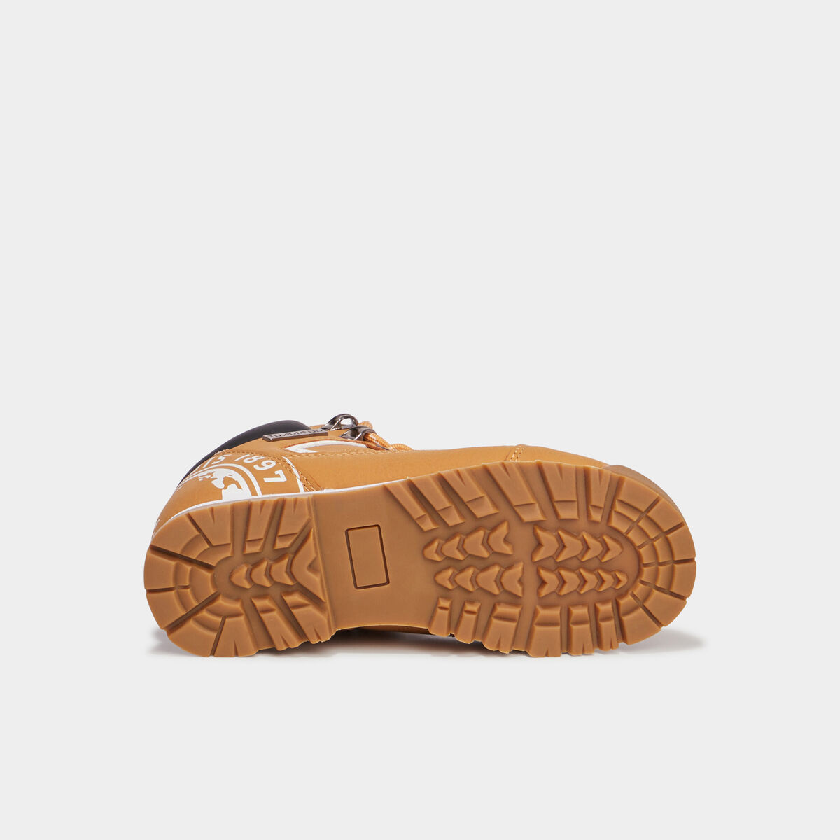 Bottines &agrave; lacets Trappeur Babino jaune gar&ccedil;on