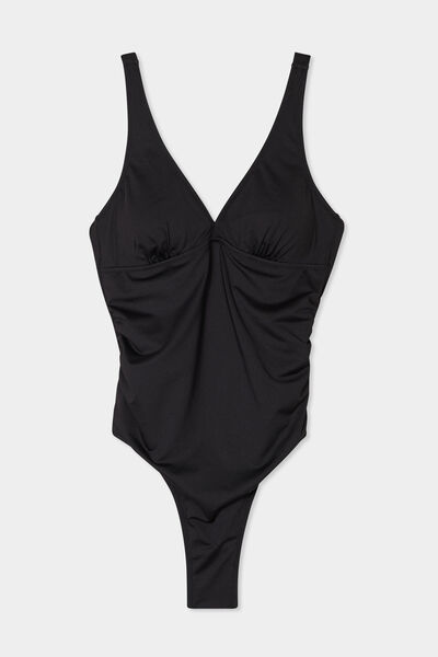 Maillot de bain une pi&egrave;ce grossesse noir femme