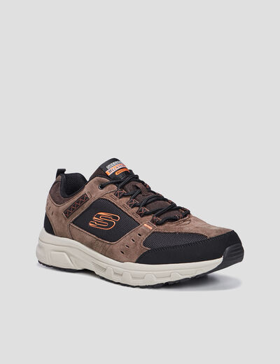Runnings à mémoire de forme Skechers marron homme