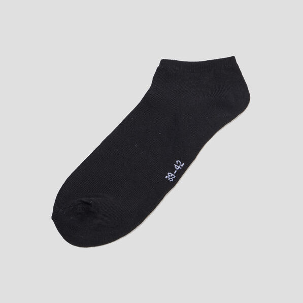 Lot 5 paires chaussettes noir homme