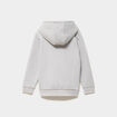 Sweat hoodie 1 poche Kappa gris clair gar&ccedil;on