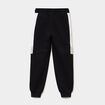 Pantalon de jogging regular molletonn&eacute; noir gar&ccedil;on