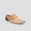 Derbies à lacets sable homme