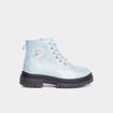 Bottines à lacets Reine des neiges bleu fille