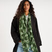Foulard vert kaki femme