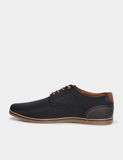 Derbies à lacets noir homme