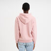 Sweat &agrave; capuche hoodie ecru femme