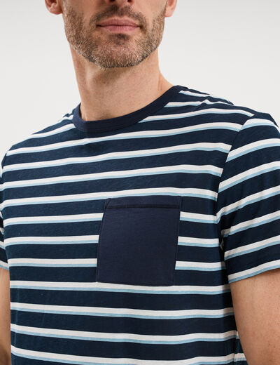 Ensemble pyjama short coton blanc homme