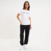 T-shirt manches courtes coton Champion blanc femme