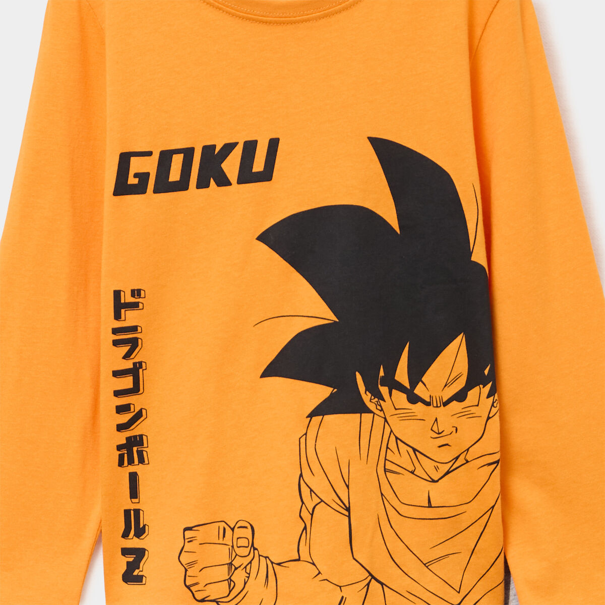 Ensemble pyjama pantalon Dragon Ball Z orange clair gar&ccedil;on