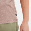 T-shirt col rond manches courtes Creeks marron homme