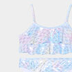 Maillot de bain 2 pièces parme fille