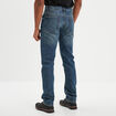 Jeans straight denim 5 poches denim dirty homme