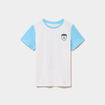 T-shirt maillot de football Argentine blanc fille