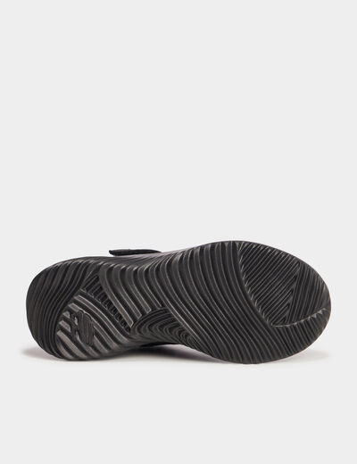 Baskets running lavables Skechers noir garçon