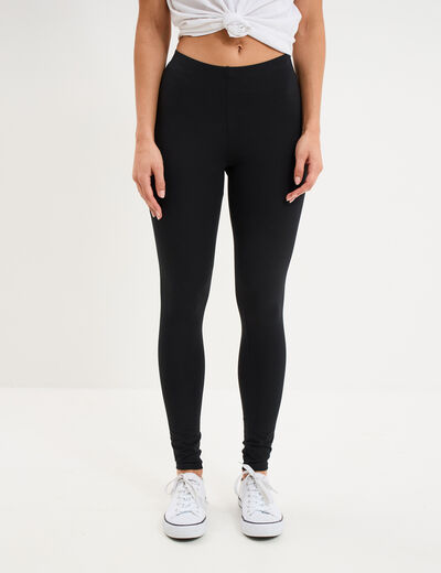 Legging taille haute noir femme