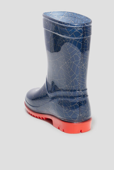 Bottes de pluie Spider-Man bleu garçon