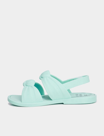 Sandales de plage noeuds Wamea Beach bleu fille