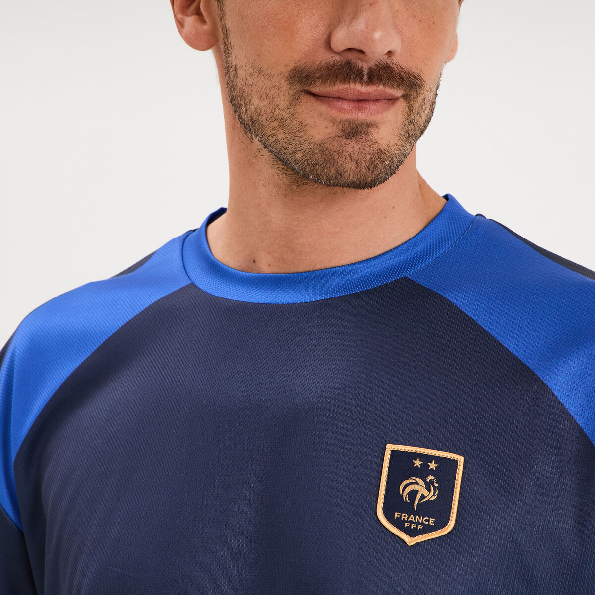 Maillot de football France bleu marine homme