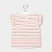 T-shirt manches courtes Creeks ecru bébé fille