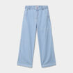 Jean large taille &eacute;lastiqu&eacute;e coton denim triple stone fille