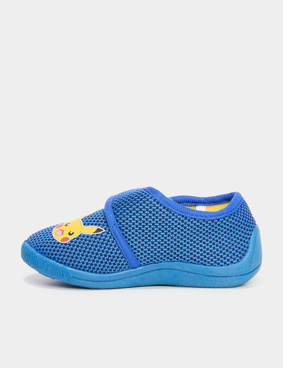 Chaussons Pok&eacute;mon Pikachu bleu gar&ccedil;on