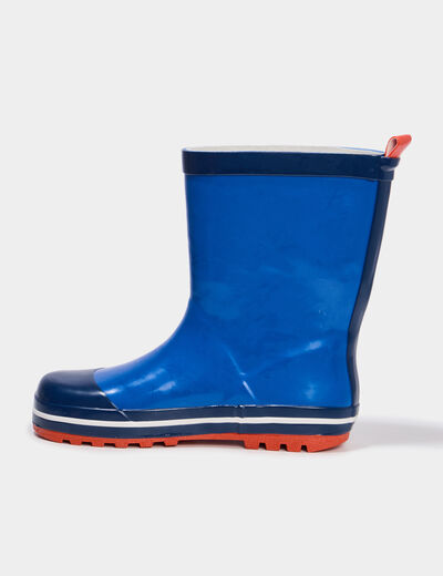 Bottes de pluie Sonic bleu gar&ccedil;on