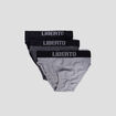 Lot 3 slips Liberto gris homme