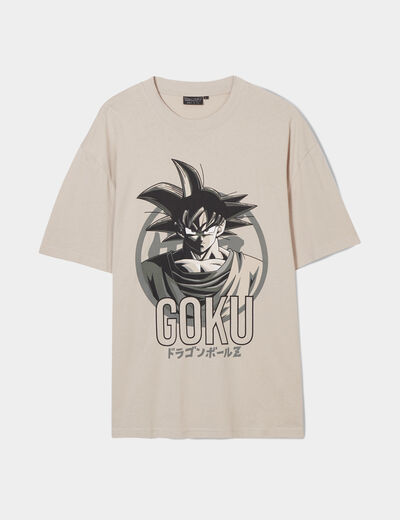T-shirt col rond Dragon Ball Z Goku sable homme