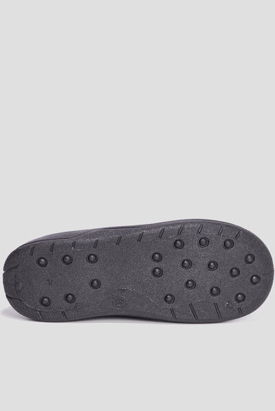 Chaussons emboîtant dessin espace bleu marine garçon