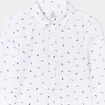 Chemise manches longues blanc garçon