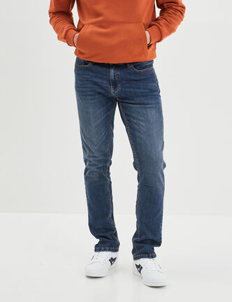 Jeans slim effet usé denim dirty homme