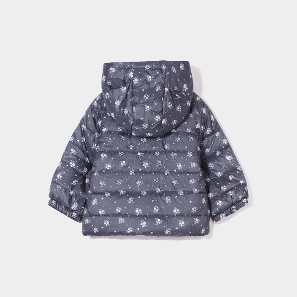 doudoune oversize zippee a capuche gris fonce bebef Doudoune oversize zippée à capuche gris foncé bébé fille