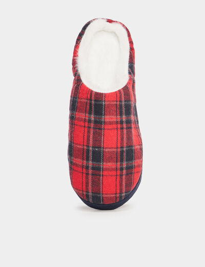 Chaussons mules multicolore homme