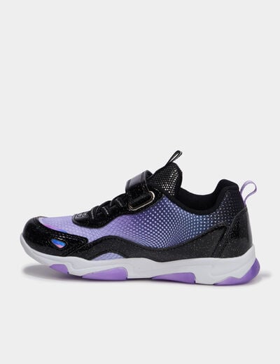Baskets running lumineuses Kuromi noir fille