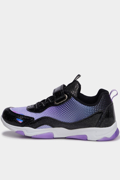 Baskets running lumineuses Kuromi noir fille