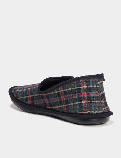 Chaussons pantoufles multicolore homme