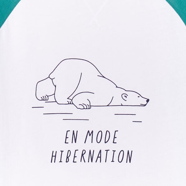 ensemble pyjama pantalon coton vert emeraude garcon Ensemble pyjama pantalon coton vert émeraude garçon