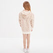 Ensemble sweat long et legging beige fille