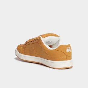 tennis a lacets bout rond jaune fonce homme Tennis à lacets bout rond jaune foncé homme