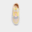 Baskets running avec lacets Creeks jaune femme