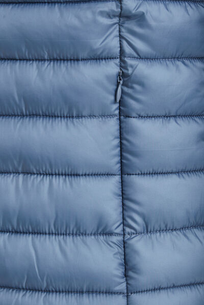 Doudoune sans manches à capuche Creeks bleu gris homme