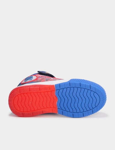 Baskets montantes lumineuses Spider-Man multicolore garçon