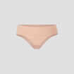 Shorty couture invisible en microfibre sable femme